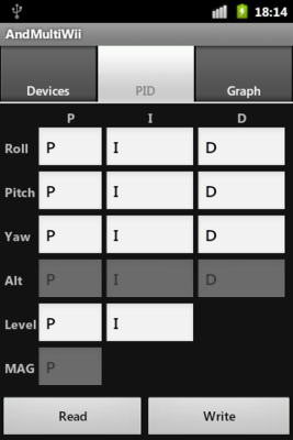 pid settings