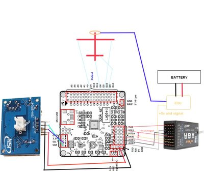 HK Board Wiring for plane