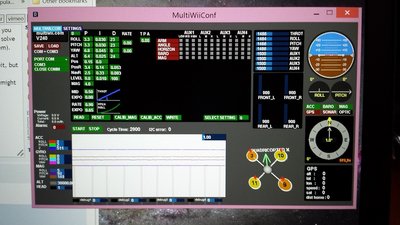 i can't figure out how to do a screenshot, but here is what the configurator looks like when i am connected. the artificial horizon and compass work well.